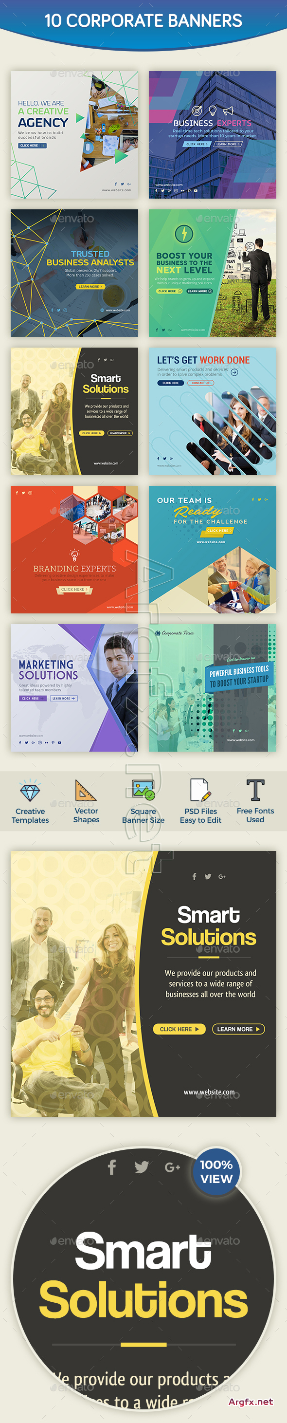  GraphicRiver - Corporate Banners 18934193