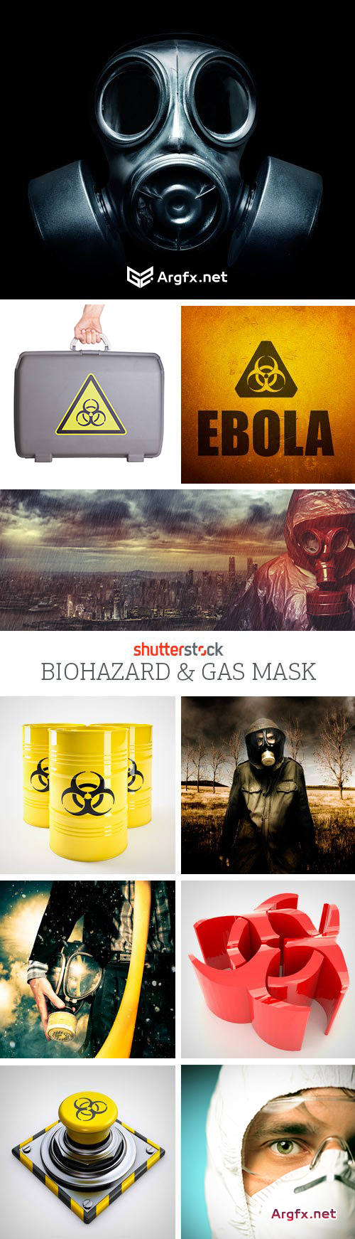 Amazing SS - Biohazard & Gas Mask, 25xJPGs