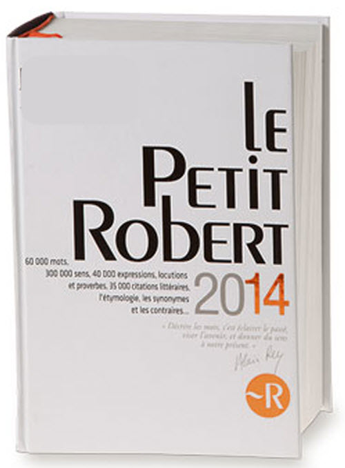 القاموس الفرنسي Le Petit Robert 2014 P_54541w6z1