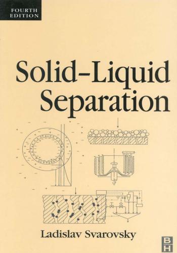 كتاب Solid Liquid Separation - Fourth Edition P_721fwmgb4