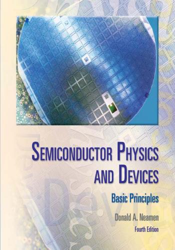 كتاب Semiconductor Physics and Devices - Basic Principles Fourth Edition P_828pu7f73