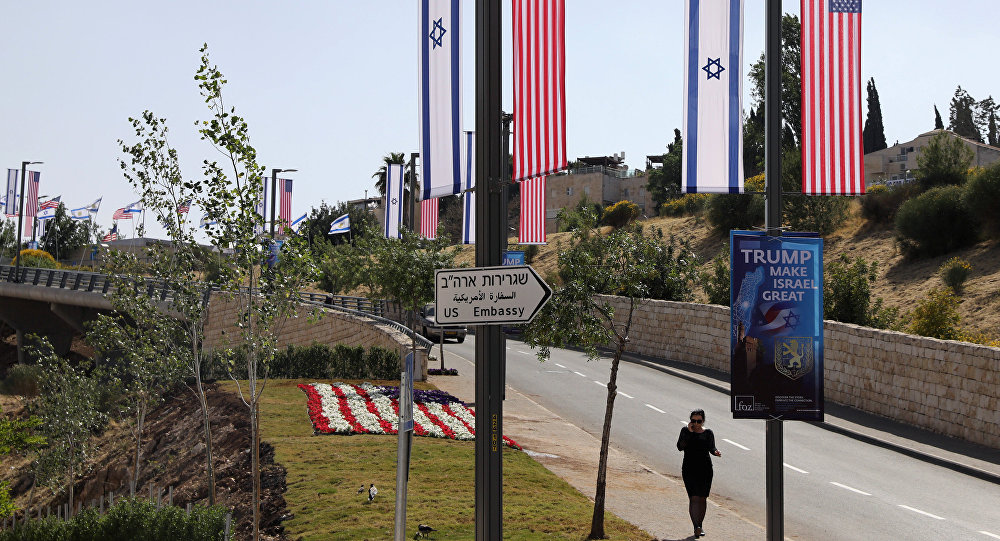 نقل السفارة الامريكية الى القدس